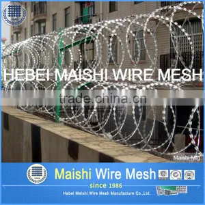 Razor Wire Concertina Wire Topping Security Fence thumbnail-2
