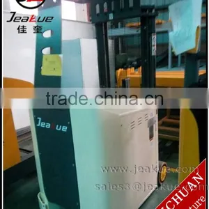 1T Narrow Aisle Battery Operation Electric Forklift thumbnail-2