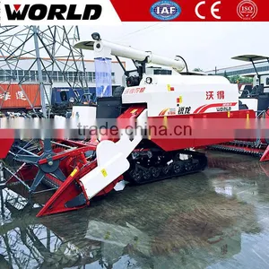 4LZ-4.0E 88HP Rotary Auger Small Mini Rice Combine Harvester thumbnail-2