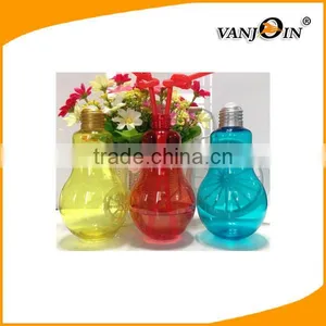 Custom Size Light Bulb Bottle With Metal Cap With Hole thumbnail-2