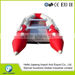 Professional 0.9mm PVC Inflatable Boat With Aluminum Floor or Cheap Aluminum Hull Inflatable or 2.7m Inflatable Fishing Boat thumbnail-1