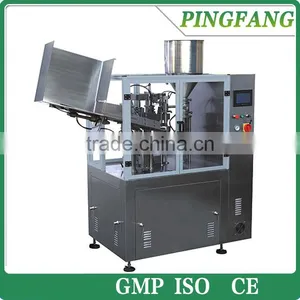 (NF-60Z) Fully Auto Aluminum Tube Filling and Sealing Machine 5-180ml; Suitable for Metal Tubes thumbnail-1