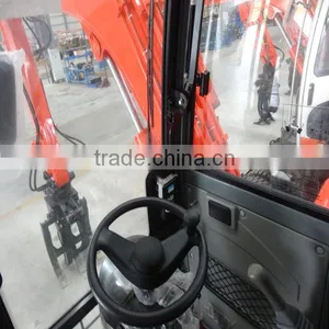 Agriculture Farming JGM9085L Wheel Excavator With Grapple 7.5ton Cane Machine thumbnail-4