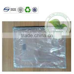 Custom PVC Document Zipper File Bag for Sale thumbnail-2
