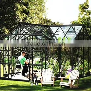 Lowes Clear Garden Deocration Curved Glass Polycarbonate Sunroom thumbnail-1