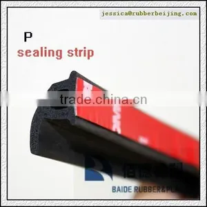P Type Car Sound Insulation Seal Sealing Strip thumbnail-1
