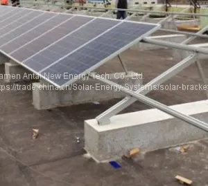 Solar Roof Mounting System for Flat Concrete Roof thumbnail-1