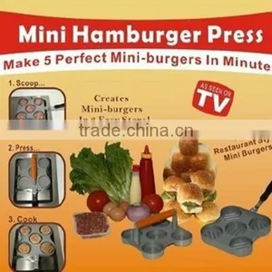 5 Slider Mini Hamburger Press,burger Tools thumbnail-1