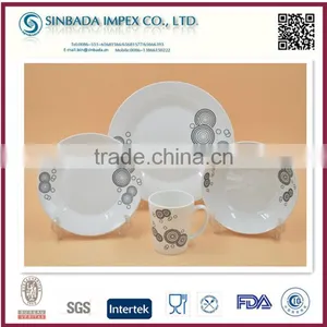 Porcelain High Quality 16pcs Bavaria Porcelain Dinner Set thumbnail-1