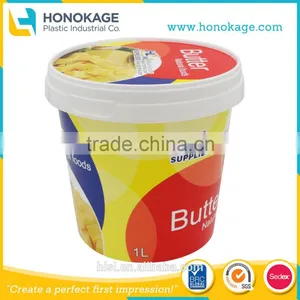 Plastic Ice Cream Containers With Lids,ice Cream Container With IML Labels,plastic Product Packaging Boxes With Logo thumbnail-1