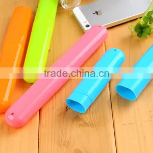 J387 New Travel Toothbrush Boxes Trip Breathable Anti-bacterial Protective Toothbrush Storage Washable Toothbrush Case Wholesale thumbnail-1