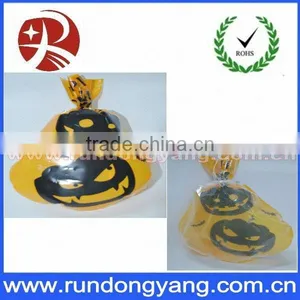 Yellow Halloween Promotional Gift Bags thumbnail-1