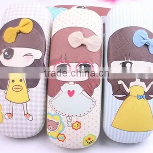 Supply Fashion Cute Naughty Little Girl Glasses Case thumbnail-1