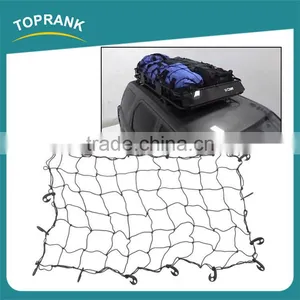 1.8*2.4M Car Roof Luggage Nets, Elastic Auto Cargo Net With Hook thumbnail-1
