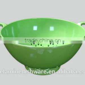 Solid Color Melamine Colander With 2 Ears thumbnail-1