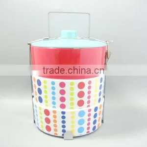 Colorful 3 Layers Melamine Bento Box,Lunch Box With Lid thumbnail-1