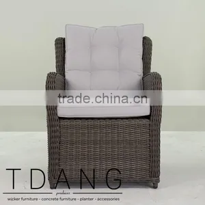 Key West Wicker Lounge Chair- Outdoor Garden Rattan Furniture thumbnail-2