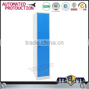 Single Door Metal Locker Wardrobe Steel Locker Cabinet thumbnail-1