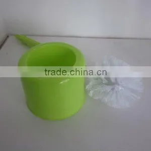 Plastic Small & Convenient Toilet Brush Holder With Aeruginous Colour thumbnail-1