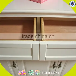 2017 New Design Wooden Furniture Cabinets White Solid Wooden Furniture Cabinets Best Design Wooden Furniture Cabinets W08H063 thumbnail-6