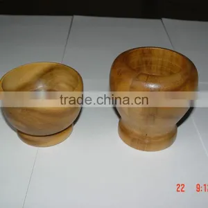 Acacia Wood Mortal and Pestles thumbnail-2