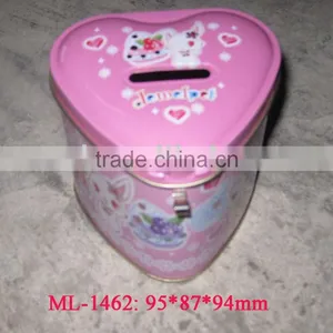 Hear Tin Box With Lock Set thumbnail-1