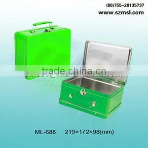 Hot Sale! Lunch Box Made of Tin thumbnail-1