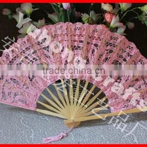 Wholesale Lace Wedding Bamboo Fan thumbnail-4