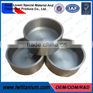 99.9% Polished Pure Titanium Melting Crucible thumbnail-1