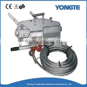 Silver Wire Rope Tirfor Cable Puller Hand Pulling Hoist thumbnail-1