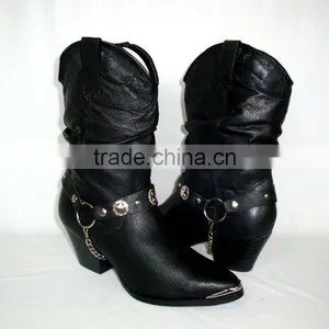 Goodyear Welt Leather Western Boots thumbnail-6