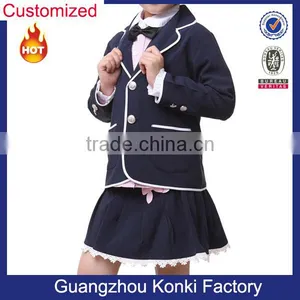 Wholesale Fashionable Youth Coat and Blazer Jacket School Uniform Design thumbnail-1