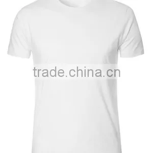 Stock White T-shirt 100% Cotton thumbnail-1