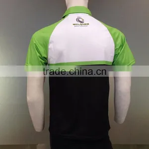 100%polyester Customized Polo Shirts With OEM Brands/logos thumbnail-2