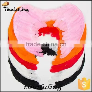 Customized Handmade Large Ostrich Feather Wings for Party thumbnail-4