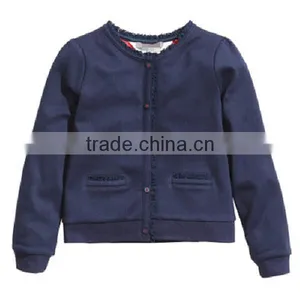 2014 Girl's Front Buttons Sweet Pockets Bulk Cardigans thumbnail-1