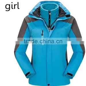 2017 Outdoor Jacket Long Sleeve Waterproof 3-in-1winter Jackets for Women thumbnail-1