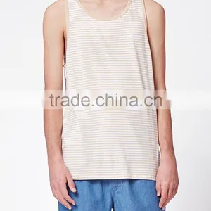 Exqusitely Yarn-dyed Stripped Tank Top thumbnail-1