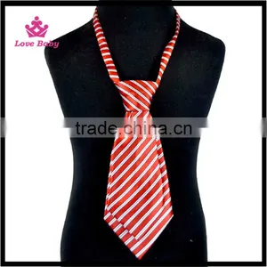 Wholesale Polyester Necktie Top Quality Baby Boys Tie Soft Fabric Adjustable Stripe Baby Necktie thumbnail-1