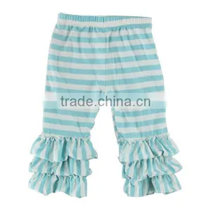 2015 New Design for Fall and Winter Polka Dot Ruffle Capri Pants thumbnail-6