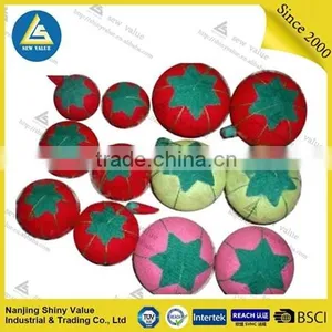 Assorted Sizes Cotton Fabric PP Filler Sew Pin Cushion Wholesale thumbnail-1