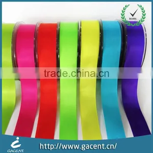High Quality Solid Color Double Face Satin Ribbon Roll in Bulk thumbnail-5
