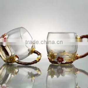 Coconut Camel Coffe Glass Cup Promotion Arabic Coffee Mugs Gift thumbnail-5