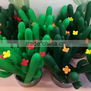 Creative Cute Novel Cactus Shape Gel Pen Gift for School Kids thumbnail-4