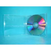 Поставщик чехлов для CD, поставщик коробок для CD, поставщик обложек для CD. Одноярусный квадратный чехол размером 10,4 мм с прозрачной вставкой thumbnail-3
