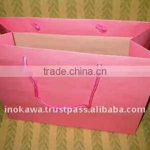 Luxury Shopping Paper Bag STOCKLOT LOW PRICE ---ST-PINK 150--- For Christmas Gift or Valentine's Day Gift Wholesale thumbnail-1
