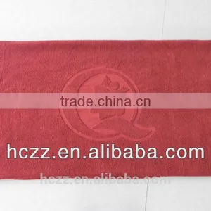2015 Brand New Design Cotton Jacquard Towel Red thumbnail-1