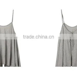 Wholesale Sleeveless Sexy Spaghetti Strap Backless Solid Color Tank Top Blouse Ladies Plus Size Tops thumbnail-6