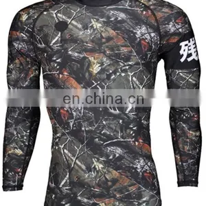 Custom Printed Sublimated Thermal Rash Guard thumbnail-3