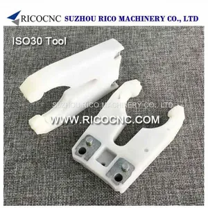 White ISO30 Tool Clips CNC Tool Holder Forks ISO30 Tool Grippers for CNC Machine thumbnail-1
